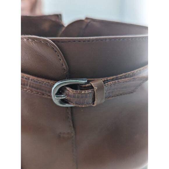 Michelle D Heeled Ankle Boots Size 9 Zipper  but For low Instep..2 - Picture 3 of 8